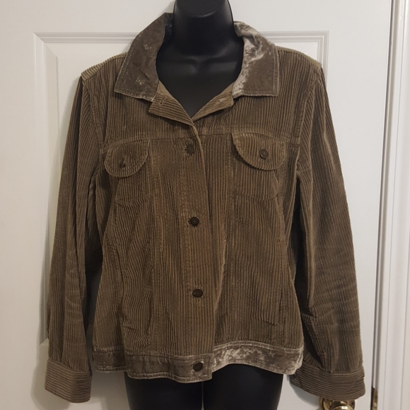 J. Jill Corduroy Style Jacket - Picture 1 of 6